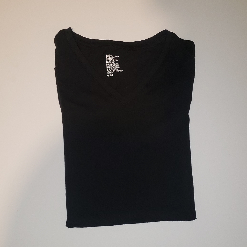 shirt black small by H&M